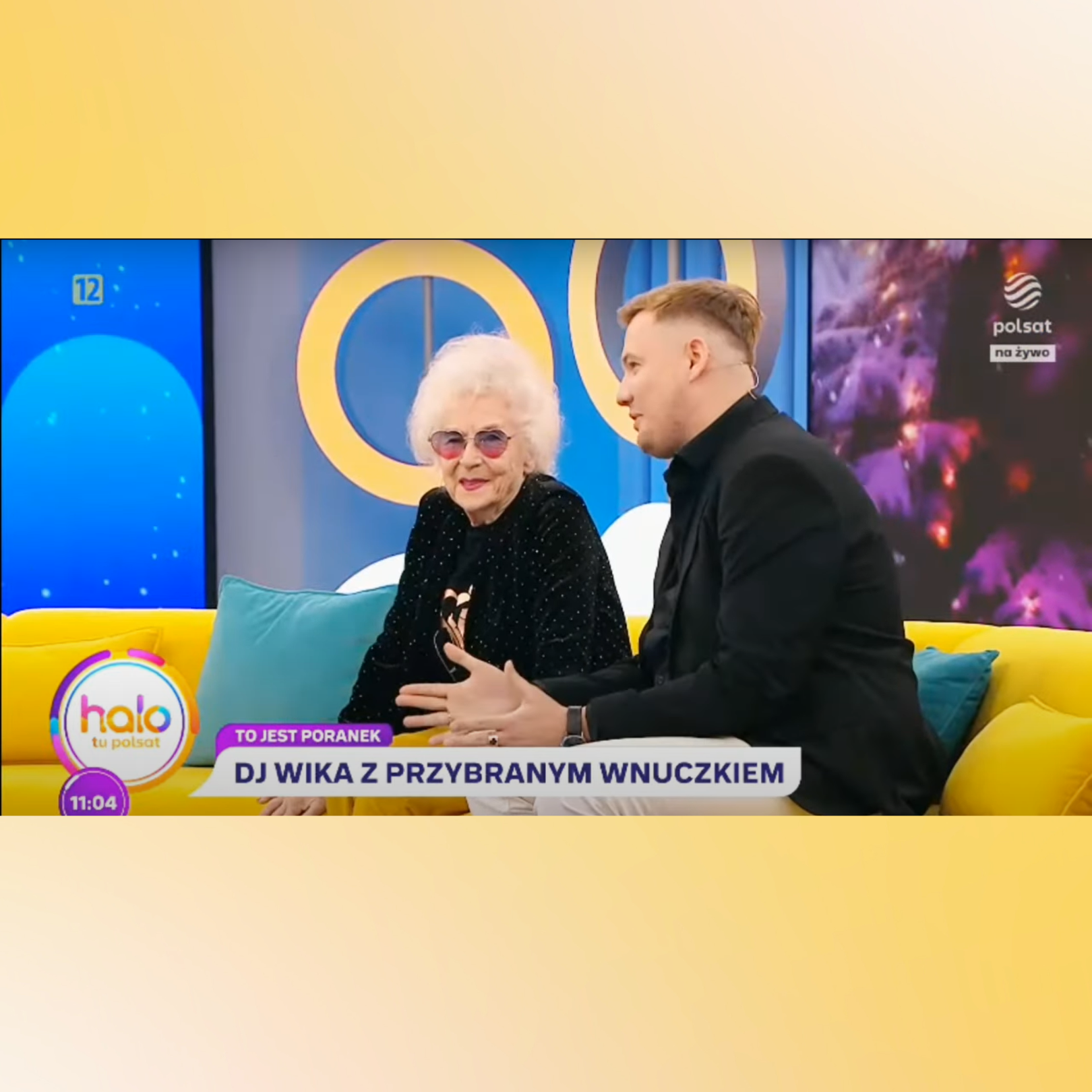 Participation as a Guest on the once of Polish Breakfast Television: “Halo Tu Polsat” together with DJ Wika (the oldest female DJ in Europe)!